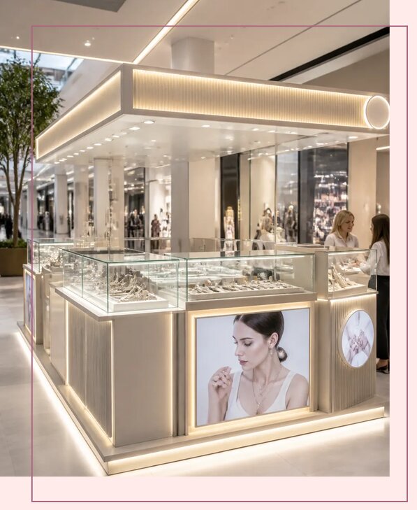 Оформление островков ТЦ в Вязьме по цене от 46269 р. | Аванза-Взь